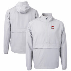 Cleveland Guardians Cutter & Buck Charter Eco Recycled Half-Zip Anorak Jacket Online