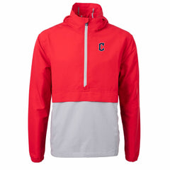 Cleveland Guardians Cutter & Buck Charter Eco Recycled Half-Zip Anorak Jacket Outlet