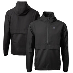 Colorado Rockies Cutter & Buck Charter Eco Recycled Half-Zip Anorak Jacket Near Me