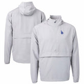 Los Angeles Dodgers Cutter & Buck Charter Eco Recycled Half-Zip Anorak Jacket Outlet