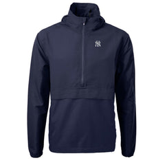 New York Yankees Cutter & Buck Charter Eco Recycled Half-Zip Anorak Jacket for sale