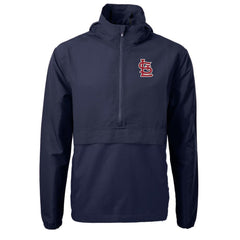 St. Louis Cardinals Cutter & Buck Charter Eco Recycled Half-Zip Anorak Jacket Sale