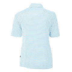 Kansas City Royals Cutter & Buck Women's Virtue Eco Pique Stripe Top Sale