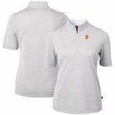 San Francisco Giants Cutter & Buck Women's Virtue Eco Pique Stripe Top Online