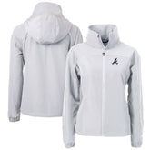 Atlanta Braves Cutter & Buck Women's Charter Eco Recycled Full-Zip Jacket Sale