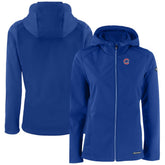 Chicago Cubs Cutter & Buck Women's Evoke Eco Softshell Recycled Full-Zip Jacket Sale