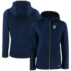 Detroit Tigers Cutter & Buck Women's Evoke Eco Softshell Recycled Full-Zip Jacket Online