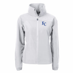 Kansas City Royals Cutter & Buck Women's Charter Eco Recycled Full-Zip Jacket for sale