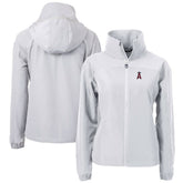 Los Angeles Angels Cutter & Buck Women's Charter Eco Recycled Full-Zip Jacket for sale