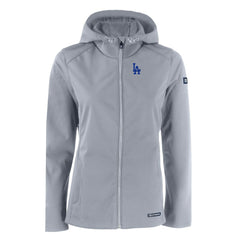 Los Angeles Dodgers Cutter & Buck Women's Evoke Eco Softshell Recycled Full-Zip Jacket Outlet
