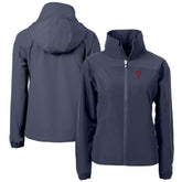 Philadelphia Phillies Cutter & Buck Women's Charter Eco Recycled Full-Zip Jacket Outlet
