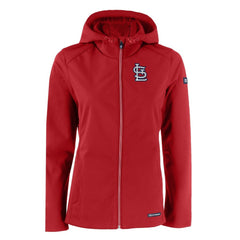 St. Louis Cardinals Cutter & Buck Women's Evoke Eco Softshell Recycled Full-Zip Jacket Near Me