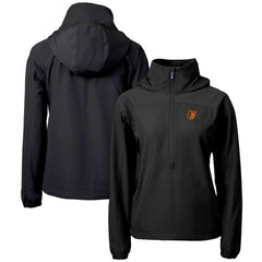 Baltimore Orioles Cutter & Buck Women's Charter Eco Recycled Half-Zip Anorak Jacket Online