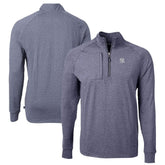New York Yankees Cutter & Buck Big & Tall Adapt Eco Knit Stretch Recycled Quarter-Zip Pullover Top Sale
