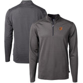 Baltimore Orioles Cutter & Buck Virtue Eco Pique Micro Stripe Big & Tall Recycled Quarter-Zip Pullover Top Sale
