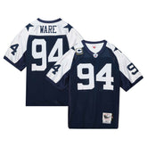 DeMarcus Ware Dallas Cowboys 2011 Authentic Throwback Retired Player Jersey - Navy - Mitchell & Ness