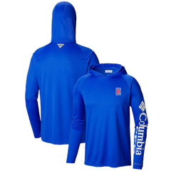Columbia LA Clippers Terminal Tackle Long Sleeve Hoodie T-Shirt Blue