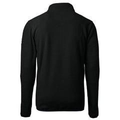 Minnesota Vikings Cutter & Buck Helmet Cascade Eco Sherpa Fleece Quarter-Zip Pullover Jacket - Black - NFL