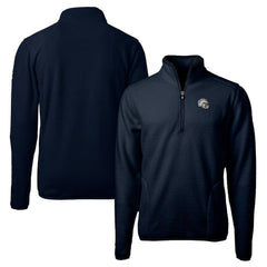 Los Angeles Chargers Cutter & Buck Helmet Cascade Eco Sherpa Fleece Quarter-Zip Pullover Jacket - Navy - NFL