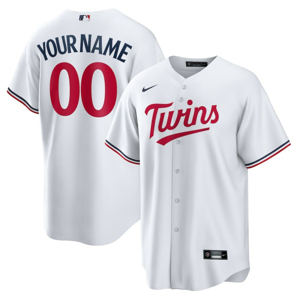 Minnesota Twins Nike Home Replica Custom Jersey Near Me