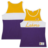 Mitchell & Ness Los Angeles Lakers Special Script Tank Top Purple