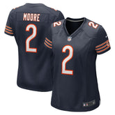 D.J. Moore Chicago Bears Women's Player Jersey - Navy - Nike