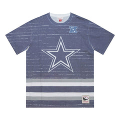 Dallas Cowboys Jumbotron 3.0 T-Shirt - Navy - Mitchell & Ness