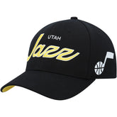 Mitchell & Ness Utah Jazz MVP Team Script 2.0 Stretch Snapback Hat Black