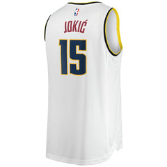 Fanatics Nikola Jokic Denver Nuggets Fast Break Player Jersey Association Editi- White
