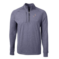Pittsburgh Pirates Cutter & Buck Americana Logo Adapt Eco Knit Stretch Recycled Quarter-Zip Pullover Top Outlet