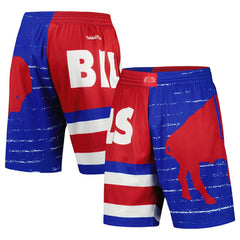 Buffalo Bills Jumbotron 3.0 Shorts - Royal - Mitchell & Ness
