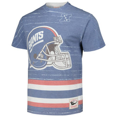 New York Giants Jumbotron 3.0 T-Shirt - Royal - Mitchell & Ness