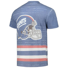 New York Giants Jumbotron 3.0 T-Shirt - Royal - Mitchell & Ness