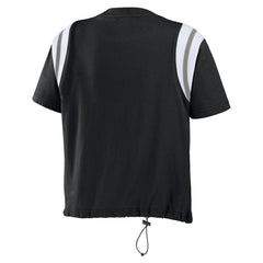 Chicago White Sox WEAR by Erin Andrews Women's Cinched Colorblock T-Shirt Discount