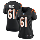 Cody Ford Cincinnati Bengals Women's Game Jersey - Black - Nike