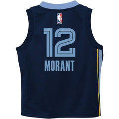 Nike Ja Morant Memphis Grizzlies Preschool Swingman Player Jersey Icon Edition Navy