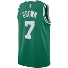 Nike Jaylen Brown Boston Celtics Youth Swingman Jersey Icon Edition Kelly Green