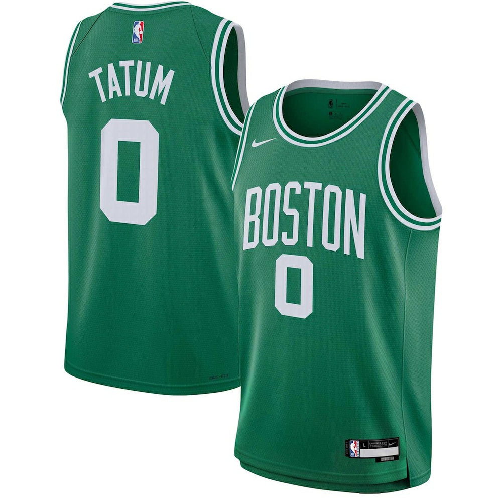 Nike Jayson Tatum Boston Celtics Youth Swingman Jersey Icon Edition Kelly Green