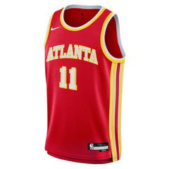 Nike Trae Young Atlanta Hawks Youth Swingman Jersey Icon Edition Red