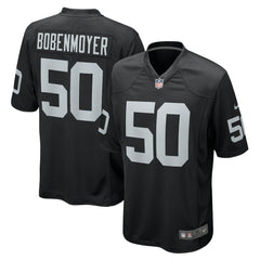Jacob Bobenmoyer Las Vegas Raiders Game Player Jersey - Black - Nike