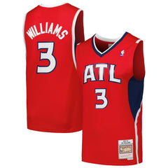 Mitchell & Ness Lou Williams Atlanta Hawks 2013/14 Hardwood Classics Swingman Jersey Red