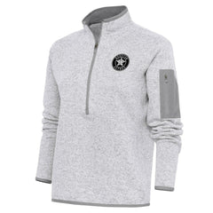 Houston Astros Antigua Women's Brushed Metallic Fortune Half-Zip Pullover Jacket Online