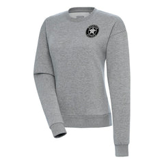 Houston Astros Antigua Women's Brushed Metallic Victory Pullover Sweatshirt Outlet