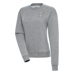 San Francisco Giants Antigua Women's Brushed Metallic Victory Pullover Sweatshirt Near Me