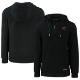 Cincinnati Reds Cutter & Buck Roam Eco Half-Zip Recycled Pullover Hoodie Discount