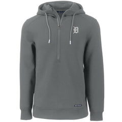 Detroit Tigers Cutter & Buck Roam Eco Half-Zip Recycled Pullover Hoodie Sale