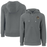 Milwaukee Brewers Cutter & Buck Roam Eco Half-Zip Recycled Pullover Hoodie for sale