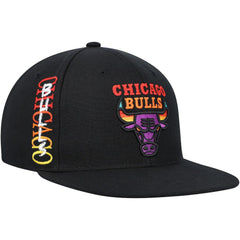 Mitchell & Ness Chicago Bulls Soul High-Grade Fade Undervisor Snapback Hat Black