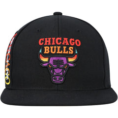 Mitchell & Ness Chicago Bulls Soul High-Grade Fade Undervisor Snapback Hat Black