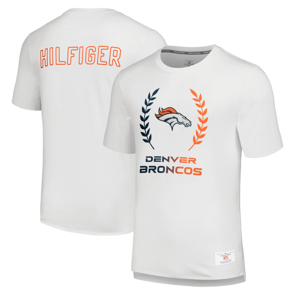 Denver Broncos Tommy Hilfiger Miles T-Shirt - White - NFL
